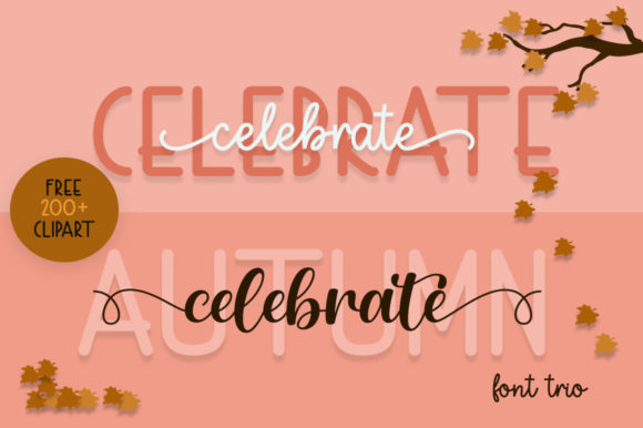 Autumn Celebrate: The Perfect Script Font for Small Business Branding