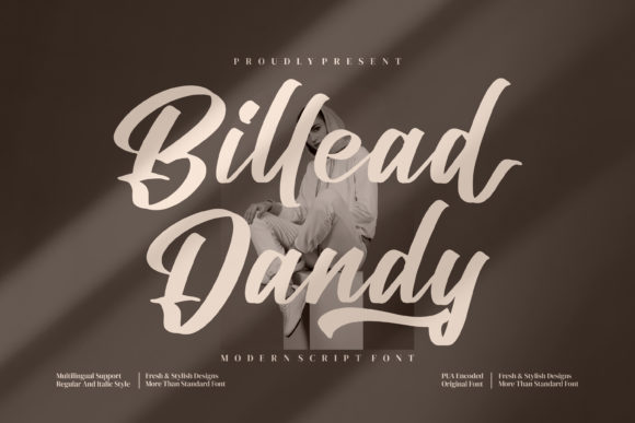Billead Dandy: The Playful Script Font for Handmade Branding