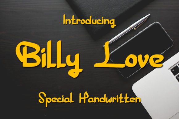 Billy Love: A Playful Script Font for Engaging Social Campaigns