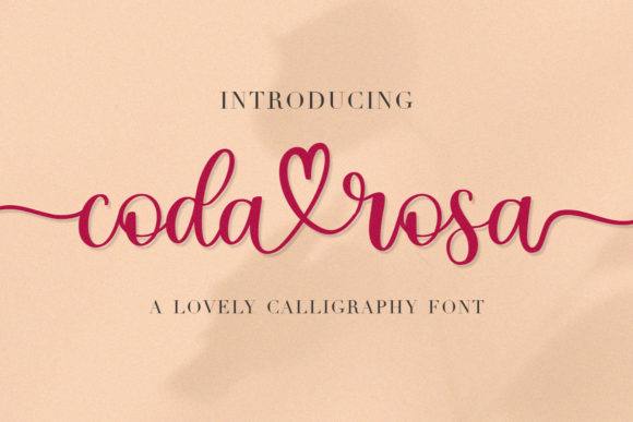 Coda Rosa: The Elegant Script Font for Polished Branding