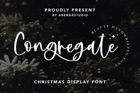 Congregate Typeface: Elevating Handmade Brand Identity