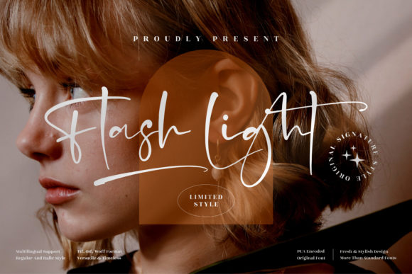 Flash Light: The Script Font That Upgraded My Small Business Brand