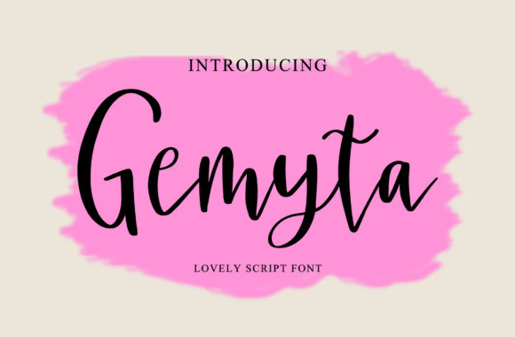 Gemyta Script Font: Elevate Your Small Business Brand Identity