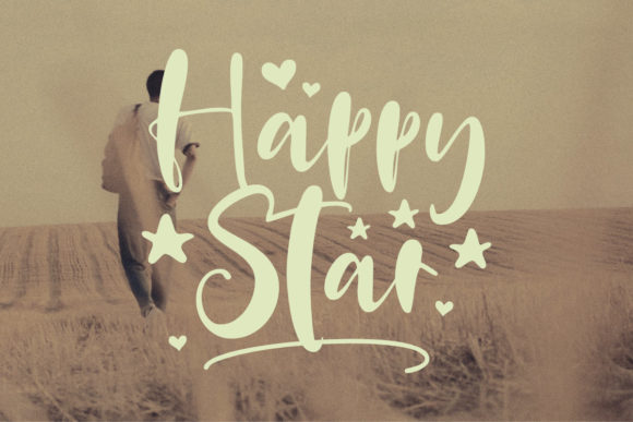 Happy Star: A Playful Script Font for Engaging Editorial Design