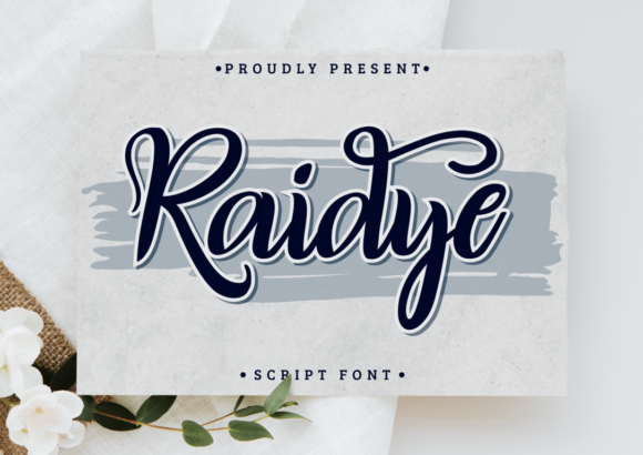 Raidye: The Elegant Script Font for Scroll-Stopping Brand Content