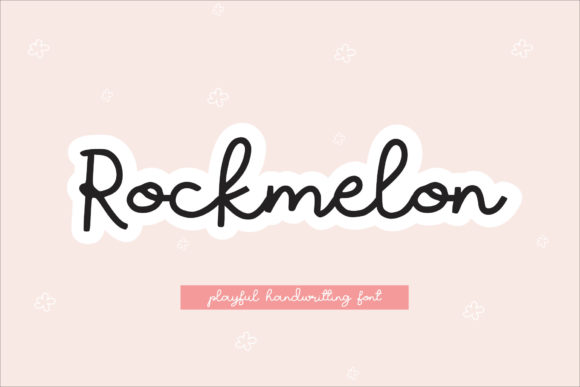 Rockmelon Typeface: Elevating Editorial Design with Playful Script Typography