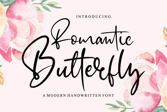 Romantic Butterfly Typeface Review