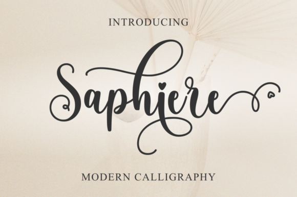 Saphiere Script Font: A Creative Review for Small Business Branding