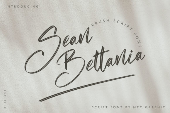 Sean Bettania: The Script Font for Authentic Brand Storytelling