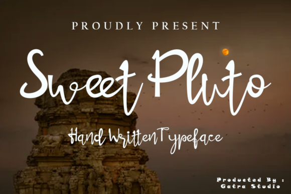 Sweet Pluto: The Playful Script Font That Elevates Brand Identity