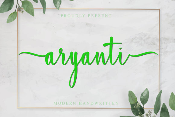 Why Aryanti Script Font Elevates Editorial Design